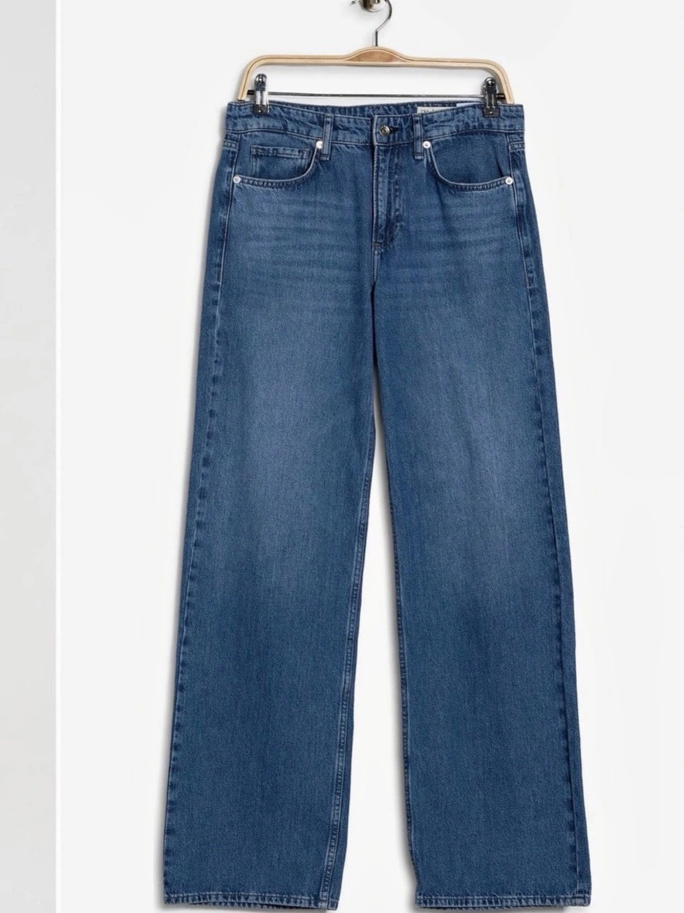 Rag & Bone Lori Mid Rise Jeans. - Picture 2 of 7